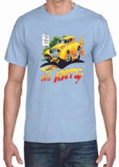 Adult DryBlend® T-Shirt – ( NO RATS – HOT ROD)