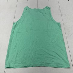 Comfort Colors Mint Green Sleeveless Cotton Racerback Tank Top Men’s Size Medium
