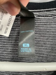 District Made Shirt Striped Size XL