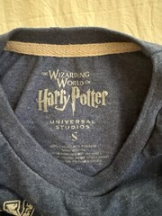 Harry Potter Ravenclaw Quidditch T-Shirt Universal Studios, Small