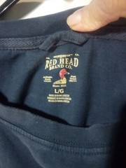 2 Red Head navy Blue Pocketed T Shirts Chest 46- 48″, Length 28″ Great Condition
