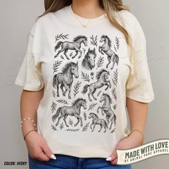 Vintage Horse Western Cowboy Comfort Tee