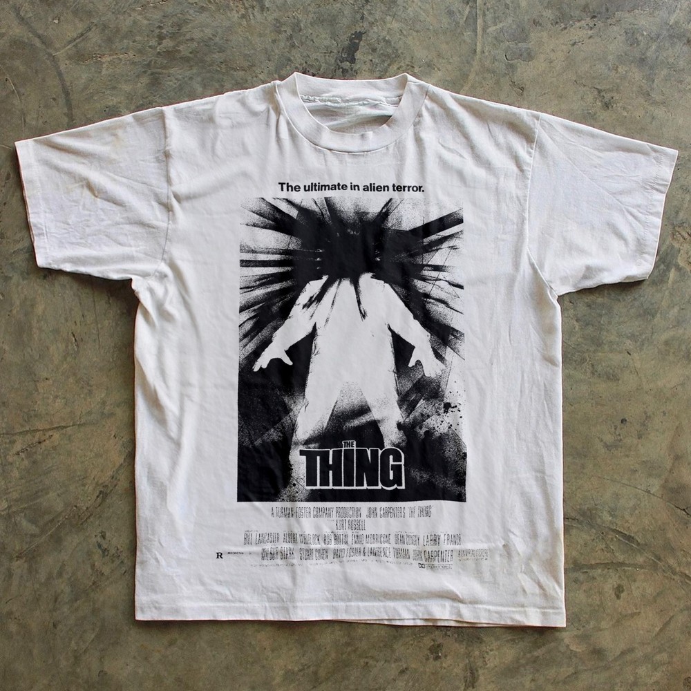 RETRO 90s JOHN CARPTENER’S ‘THE THING’ MOVIE T-SHIRT S-5XL