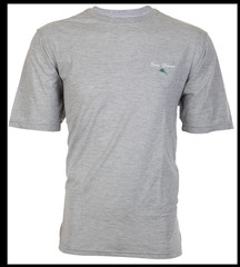 $45 TOMMY BAHAMA Heather Grey SAIL’S TEAM Relaxed Fit Short Sleeve T-shirt NWT