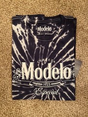Lucky Brand Men’s Short Sleeve Crew Neck Modelo Tie Dye Tee, Blue Multi, S