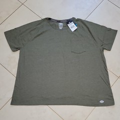 Dickies T-Shirt Men’s 2X 2XL Green Temp-iQ Performance Tee New