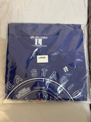 New York Mets Shea Stadium The 7 Line Blueprint T Shirt Sz L Baseball MLB