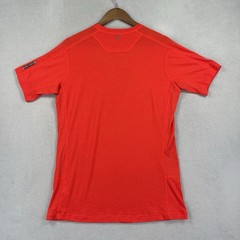 Artilect Systems Shirt Men Large Red A/sys 1 Boulder 125 Merino Wool Base Layer