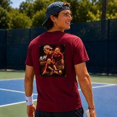 Ignacio Buse | Play With Passion Premium Tennis T-Shirt