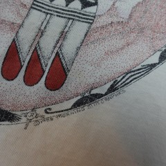 Vintage Eagle Thunderbird Shirt Mens XL White Morning Star Graphics 80s