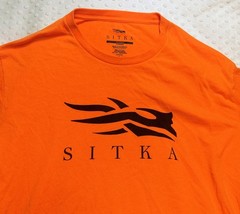 Sitka Icon Long Sleeve Tee Shirt Ultra Blaze Orange Men’s 2XL XX Large