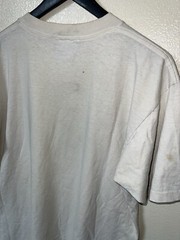 Vintage 90s Request Jeans Heart T Shirt Mens M White Patriotic Short Sleeve Love