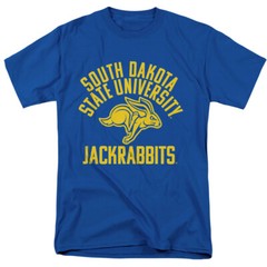 SDSU Adult T-Shirt One Color Jackrabbits, Royal Blue, S-5XL