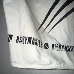 Vintage Bodymaster Crop Top Shirt Mens Large Bodybuilding Lifting Gym Beach