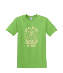 S to 2XL 3XL – LOYAL TO ONE – Faith Religion Fun Humor Work Fun Adult