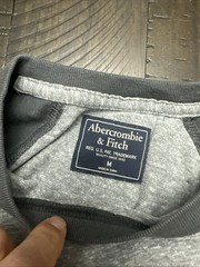Mens Abercrombie And Fitch Long Sleeve Shirt Aspen Colorado Medium Oversized A&F