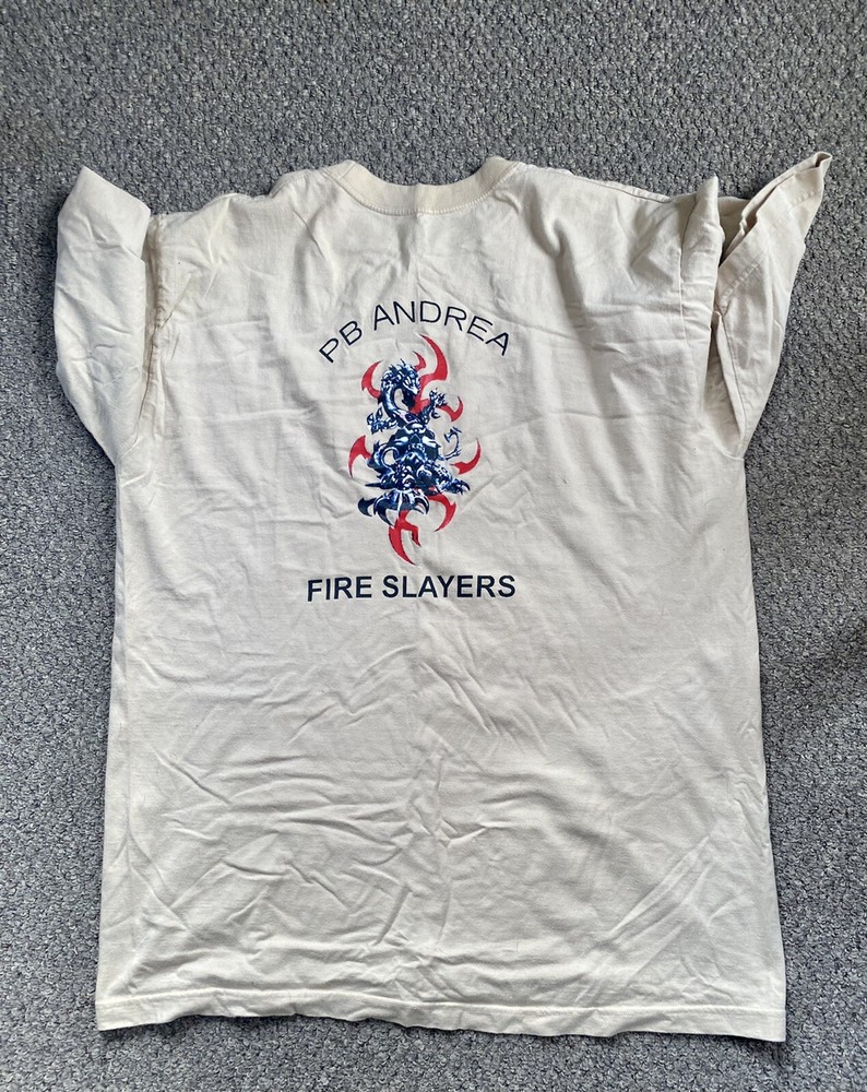 Patrol Base Andrea Slayers Iraq GWOT Vet OIF FireFighter T Shirt Army Veteran