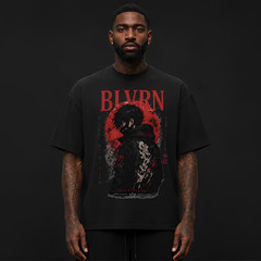 BLVRN Win By Design T-Shirt – Dark Anime Streetwear Graphic Tee