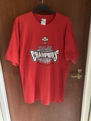 AMAZING c.2005 WALES RUGBY CHAMPIONSHIP T SHIRT GRAND SLAM/TRIPLE CROWN. L.SIZE.