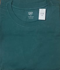 GAP Men’s Short Sleeve Crew Neck Everyday Premium Wash T-Shirts S M L XL XXL-NEW
