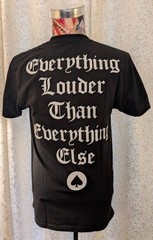 Officially Licensed Double-Sided Motorhead England Rock Band T-Shirt Merch
