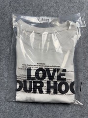 Frisco Bay are Hills SF California Love Your Hood white Shirt Boxy Slim Large