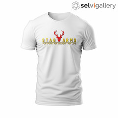 Stag Arms Guns Firearms Logo funny T-Shirt Sizes S-5XL Made in USA