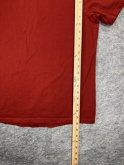 Kenneth Cole Men’s Red Crew Neck T-Shirt Size Small Stretch Cotton Tee
