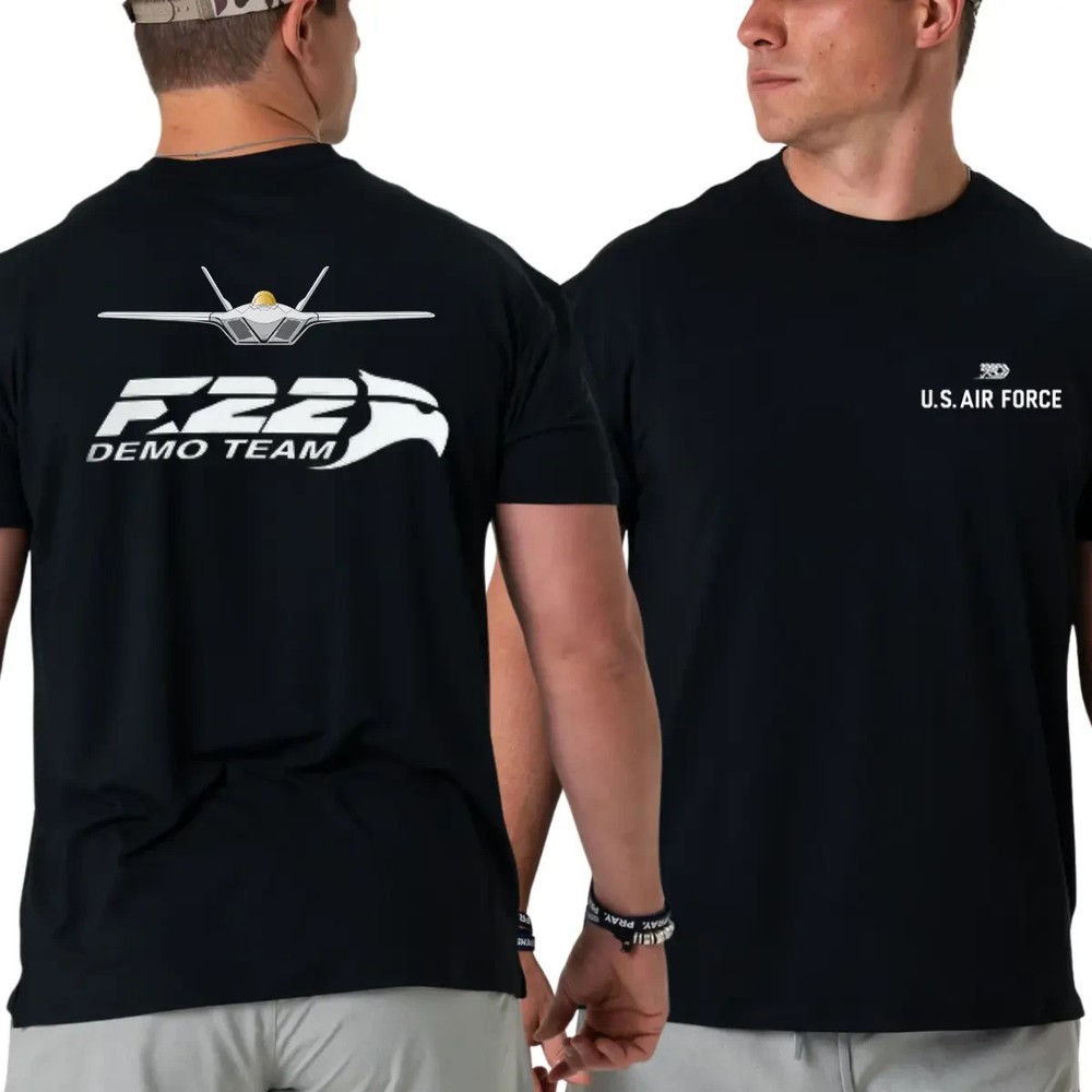 F-22 Raptor Demo Team Shirt – U.S. Air Force Vintage Military Graphic Tee