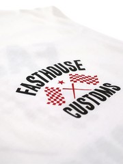 Fasthouse Men’s 68 Trick Short Sleeve T-shirt Customs Few Rules Motocross Tee