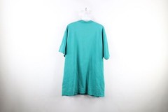 Vtg 90s Russell Athletic x LL Bean Mens 2XL XXL Faded Blank Pocket T-Shirt USA
