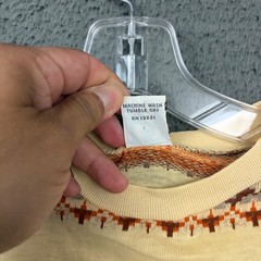70s Hang Ten T-Shirt Mens Medium Multicolor Striped Surf Skate Embroidered Feet