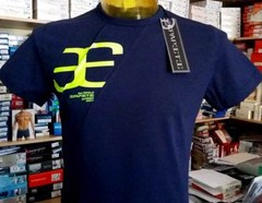 Men’s Papeete short Sleeve Turtleneck Printed Logo Fluo Art. PAP4346
