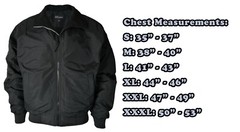 Security charger Heavyweight jacket with Reflective decoration.