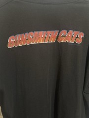Vintage 90s Gunsmith Cats Anime Promo Fashion Victim T-Shirt Mens XL Black