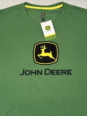 John Deere Green Short Sleeve T-Shirt Men’s Large Brand New With Tags