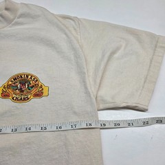 VTG Smokin Ass Cigars Kona Hawaii Tobacco T Shirt Men Medium Stain