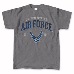 U.S. Air Force Vintage Emblem Wings Short Sleeve T-Shirt NEW Fast Free Ship