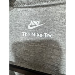 Nike Mens Long Sleeve T-Shirt Heather Gray Embroidered Logo Size XL AR5193-063
