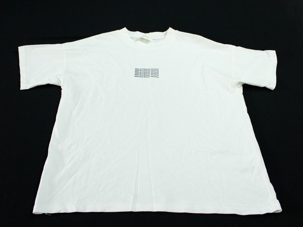 ViCOLO Unisex Adult’s Abbracciamoci Ancora Tee WR4 White Size See Description
