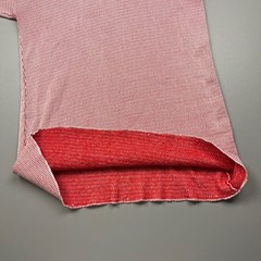Hanes Thermal Shirt Mens L/XL Red White Waffle Knit Long Sleeve VTG 70s 2-Tone