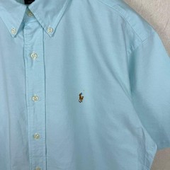 Ralph Lauren Blake Short Sleeve Shirt Light Blue L For 14Y+ Japan