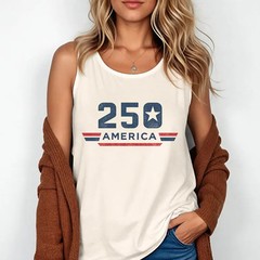 America Patriotic Tank Top