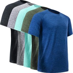 BALENNZ Workout Shirts for Men, Moisture Wicking Quick Dry Active Athletic Me…