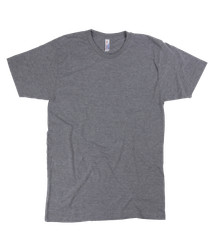American Apparel Tri Blend Athletic T-shirt Vintage Unisex XS S M L XL