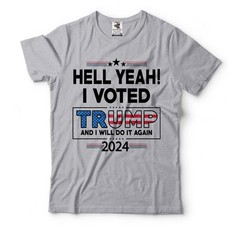 I Voted Trump Shirt Trump 2024 Election Tee Trump Supporter Gift Republican Tee