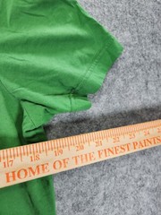 Apple Store Employee T-Shirt Short Sleeve Size Small Green Cotton Crew Neck