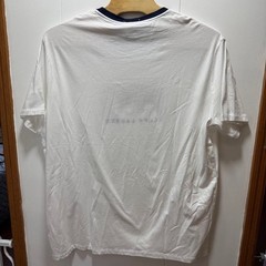 Polo Ralph Lauren Mens White Navy Ringer T-Shirt Applique Logo 3XLT Big and Tall