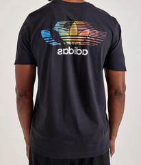 NEW MENS ADIDAS ORIGINALS RETRO GRADIENT TREFOIL SHIRT ~SIZE LARGE #JM5176
