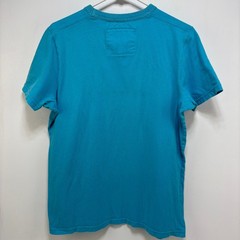 Vintage Abercrombie Muscle Fit Blue Tshirt Men’s Size L Embroidered Y2k